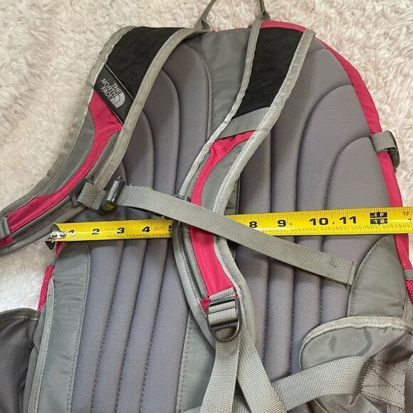 The North Face bright pink and Gray Backpack - Picture 7 of 15
